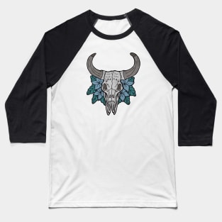 Cow Skull Baseball T-Shirt